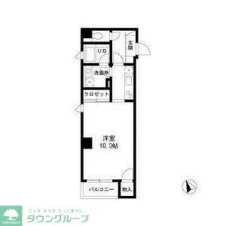 セントレジスMの物件間取画像